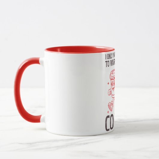 Funny Valentine Day Tasse (Links)