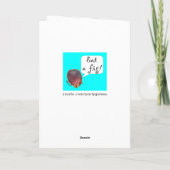 Funny Valentine Feiertagskarte (Rückseite)