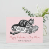 Funny Valentine Feiertagskarte (Stehend Vorderseite)