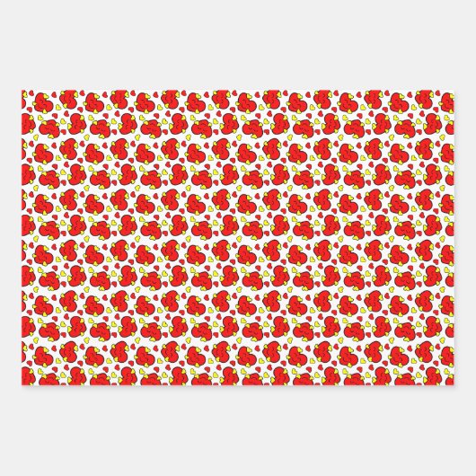 Funny Valentine Geschenkpapier Set (Vorderseite 2)