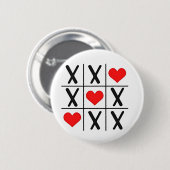 Funny Valentine Hörknödel Matching Liebhaber Button (Vorne & Hinten)