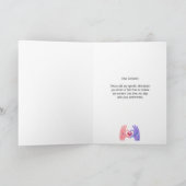 Funny Valentine ich bin Single in diesem Jahr gesc Karte (Innenseite)