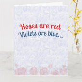 Funny Valentine Quotes Karte (Gelbe Blume)