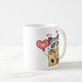 Funny Valentine Rude Valentine Tasse (VorderseiteRechts)