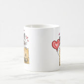Funny Valentine Rude Valentine Tasse (Mittel)