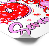 Funny Valentine S Day 67 Meme 6 7 Valentine Bow He Poster (Ecke)