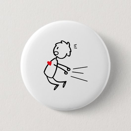 Funny Valentine’s Day Couple Matching For Men Wome Button (Vorderseite)