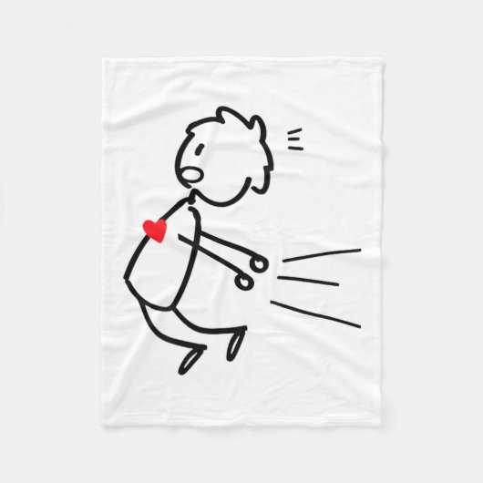 Funny Valentine’s Day Couple Matching For Men Wome Fleecedecke (Vorderseite)