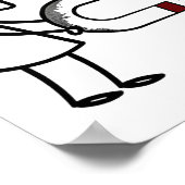 Funny Valentine’s Day Couple Matching For Men Wome Poster (Ecke)