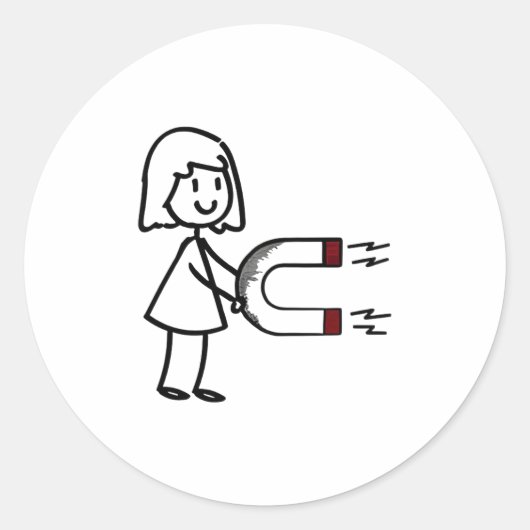 Funny Valentine’s Day Couple Matching For Men Wome Runder Aufkleber (Vorderseite)