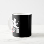 Funny Valentine S Day Cud Is Stud Premium Kaffeetasse (Vorderseite Links)