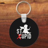 Funny Valentine S Day Cud Is Stud Premium Schlüsselanhänger (Vorderseite)