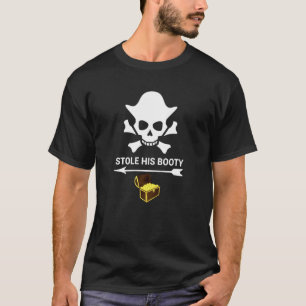 Funny Valentine S Day Paares Kostüm Pirate Men W T-Shirt