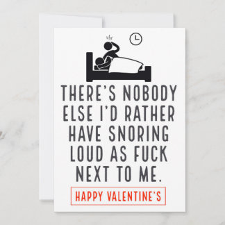 Funny Valentines Card Feiertagskarte