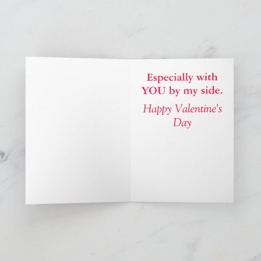 Funny Valentine's Card Feiertagskarte (Innenseite)