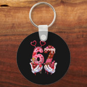 Funny Valentine's Day 67 Meme Hands Six Seven Cud  Schlüsselanhänger (Vorderseite)