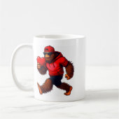 Funny Valentines Day Bigfoot Heart Sungles Sasquat Kaffeetasse (Links)