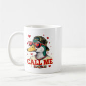 Funny Valentine's Day Boy Duck Hunting Call Me Tod Kaffeetasse (Links)