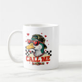Funny Valentine's Day Boy Duck Hunting Call Me Tod Kaffeetasse (Links)