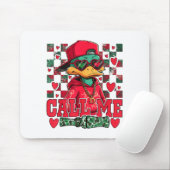 Funny Valentine's Day Boy Duck Hunting Call Me Tod Mousepad (Mit Mouse)