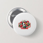 Funny Valentines Day Call Me Duck Hunting Men Wome Button (Vorne & Hinten)