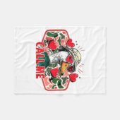 Funny Valentines Day Call Me Duck Hunting Men Wome Fleecedecke (Vorderseite (Horizontal))