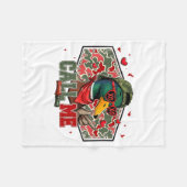Funny Valentines Day Call Me Duck Hunting Men Wome Fleecedecke (Vorderseite (Horizontal))