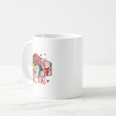 Funny Valentines Day Call Me Duck Hunting Men Wome Kaffeetasse (Vorderseite Links)