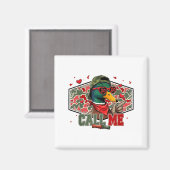 Funny Valentines Day Call Me Duck Hunting Men Wome Magnet (Vorderseite/Rückseite)