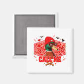Funny Valentines Day Call Me Duck Hunting Men Wome Magnet (Vorderseite/Rückseite)