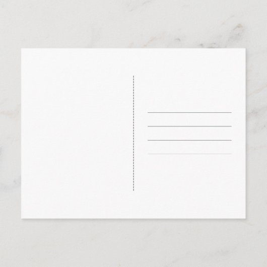 Funny Valentine's Day Card 2023 In einer Beziehung Ankündigungspostkarte (Rückseite)