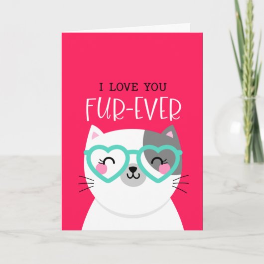 Funny Valentine's Day Card Feiertagskarte (Vorderseite)