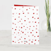 Funny Valentine's Day Card Swipe Right Card Karte (Rückseite)