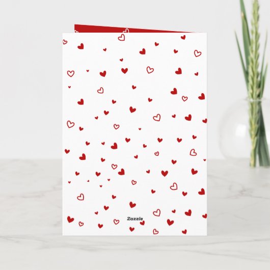 Funny Valentine's Day Card Swipe Right Card Karte (Rückseite)