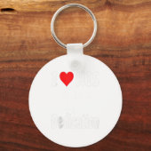 Funny Valentine's Day Couple Matching I Love His D Schlüsselanhänger (Vorderseite)