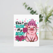 Funny Valentine's Day for Farm Animals Lover 💖 (Stehend Vorderseite)