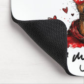 Funny Valentine's Day Mad Love For My Mama Deer Hu Mousepad (Ecke)
