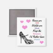 Funny Valentine's Day Magnet (Vorderseite/Rückseite)