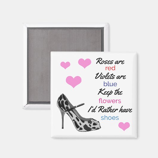 Funny Valentine's Day Magnet (Vorderseite/Rückseite)