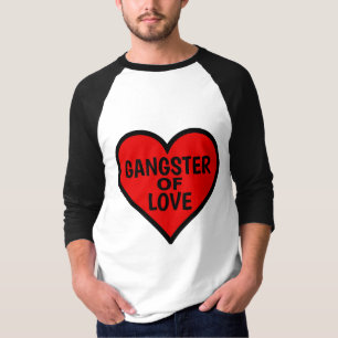 Funny Valentine's Day, Men's T - Shirt, Gangster T-Shirt