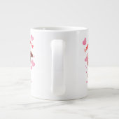 Funny Valentine's Day - Niedlich, modern & humorvo Jumbo-Tasse (Rückseite)