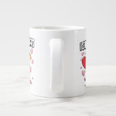 Funny Valentine's Day - Niedlich, modern & humorvo Jumbo-Tasse (Rückseite)