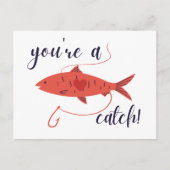 Funny Valentine's Day Postkarte (Vorderseite)