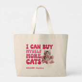 Funny Valentine's Day Self Liebe Jumbo Stoffbeutel (Rückseite)