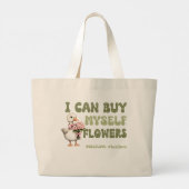 Funny Valentine's Day Self Liebe Jumbo Stoffbeutel (Rückseite)