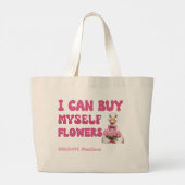 Funny Valentine's Day Self Liebe Jumbo Stoffbeutel (Rückseite)