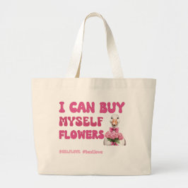 Funny Valentine's Day Self Liebe Jumbo Stoffbeutel