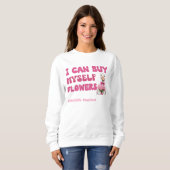 Funny Valentine's Day Self Liebe Sweatshirt (Vorne ganz)