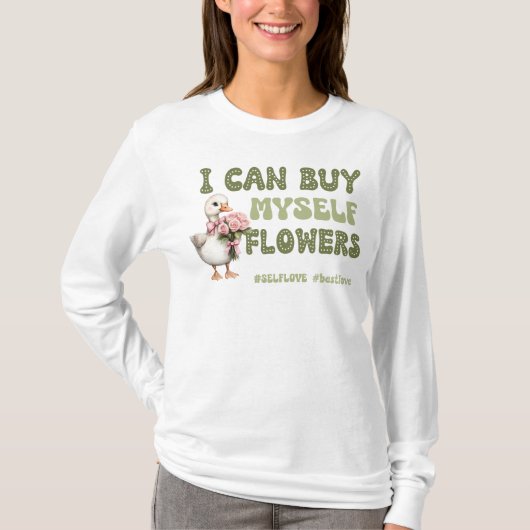Funny Valentine's Day Self Liebe T-Shirt (Vorderseite)