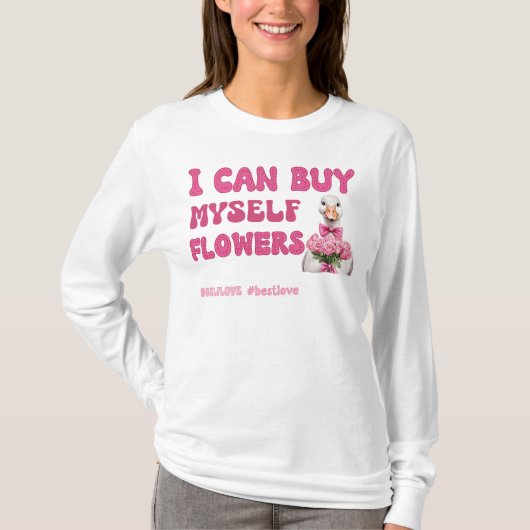 Funny Valentine's Day Self Liebe T-Shirt (Vorderseite)